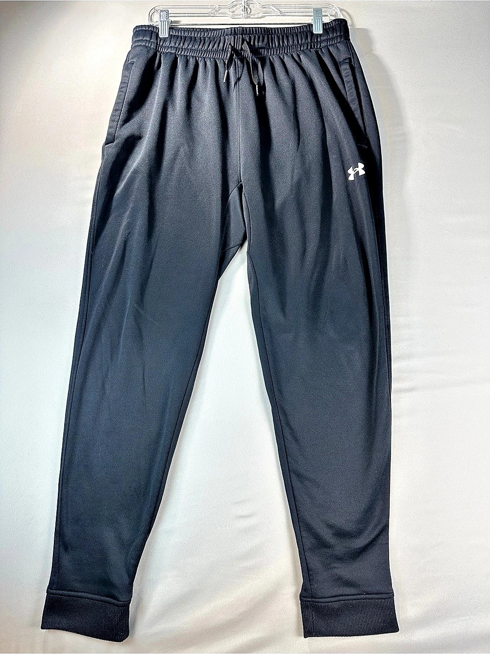Under Armour Men's Jogger Pants Black Large Athletic Pockets